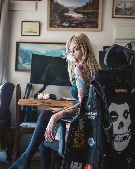 Nagie wyciekłe zdjęcie OnlyFans od Danica Hellfire