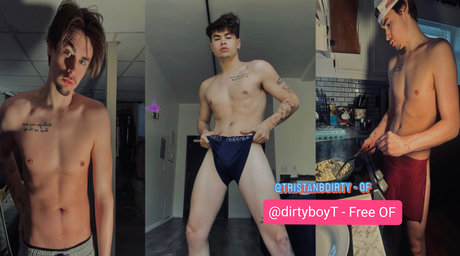 Naken lekkede OnlyFans-bilde av Dirty Tristan