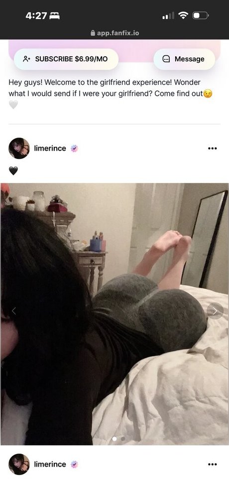Naken lekkede OnlyFans-bilde av Limerince