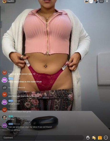 Foto nua vazada do OnlyFans de Nay852
