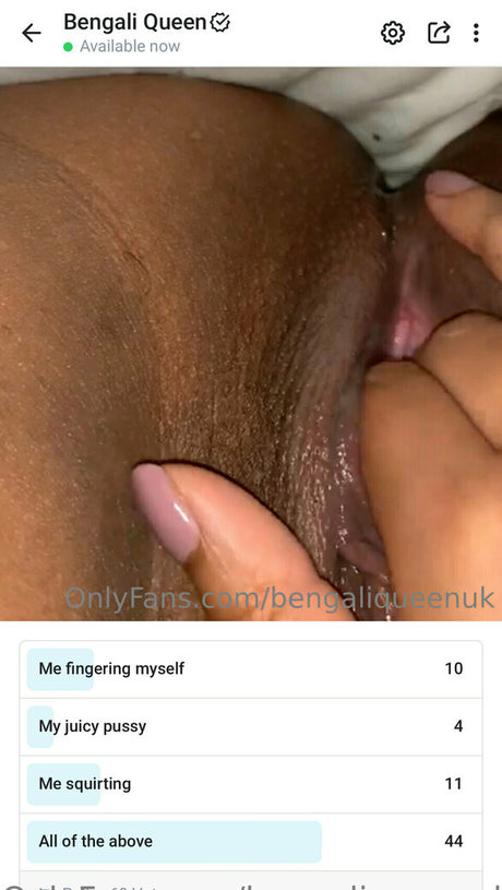 Bengaliqueenuk OnlyFans 유출 누드 사진