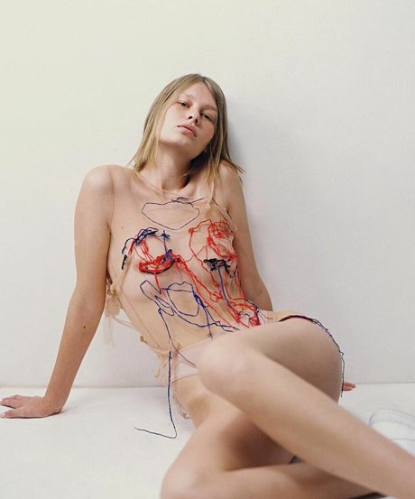 Naken lekkede OnlyFans-bilde av Sofia Mechetner