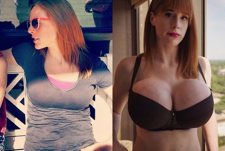 Naken läckt OnlyFans-bild av Bustyginger