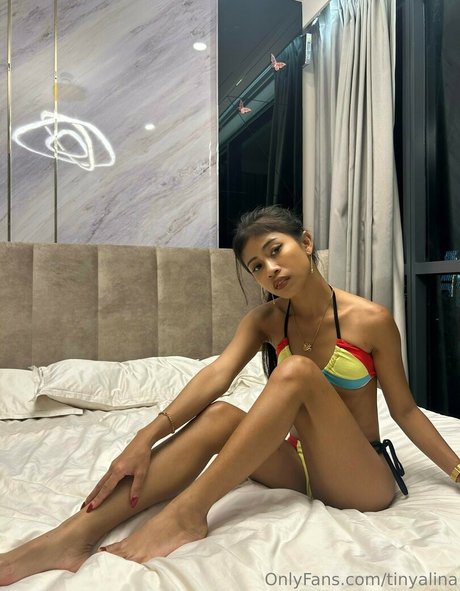 Naken lekkede OnlyFans-bilde av Tinyalinaa