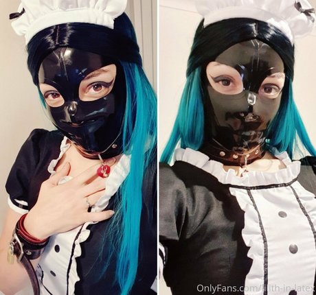 Naken lekkede OnlyFans-bilde av Lilithinlatex