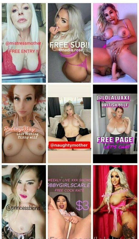 Foto desnuda filtrada de OnlyFans de Lolaluxx1