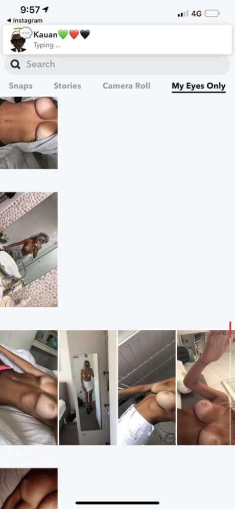 Nacktes geleaktes OnlyFans-Foto von Bianca Grace