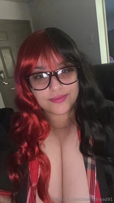 Naken läckt OnlyFans-bild av Bbwredhead91