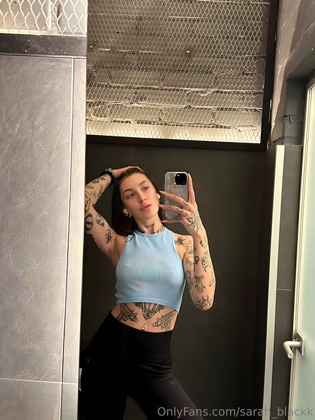 Naken lekkede OnlyFans-bilde av Sarah Blackk