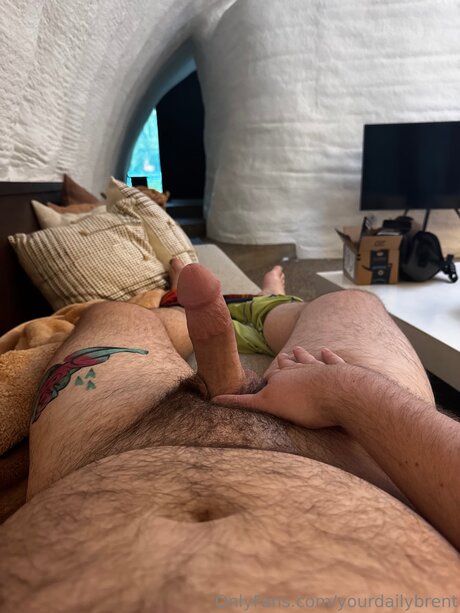 Foto nua vazada do OnlyFans de Yourdailybrent