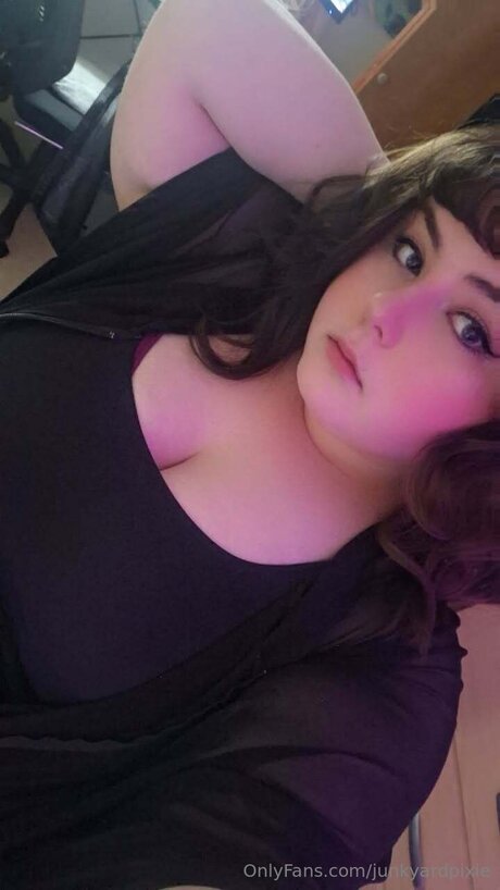 Naken lekkede OnlyFans-bilde av Junkyardpixie