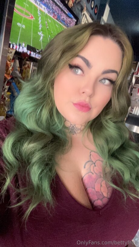 Nahá fotka uniklých OnlyFans od Bettyfree