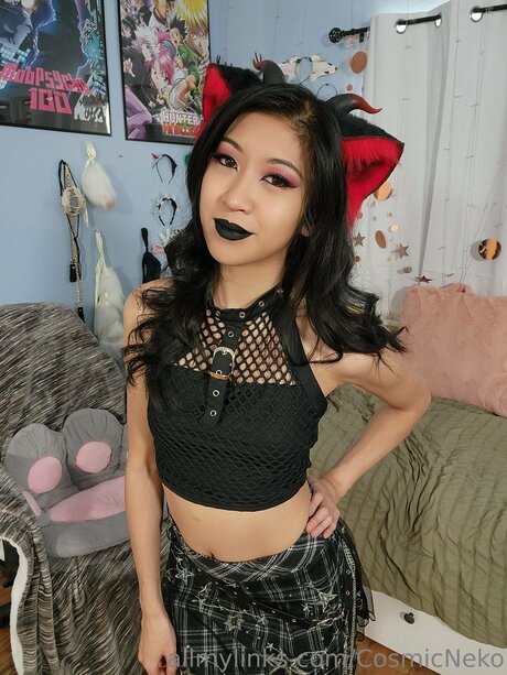 Naken lekkede OnlyFans-bilde av Cosmicneko