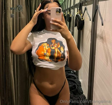 Foto nua vazada do OnlyFans de Trangolina