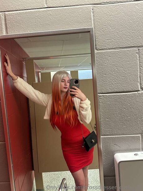 Naken läckt OnlyFans-bild av Crossdresser Cutie Vip