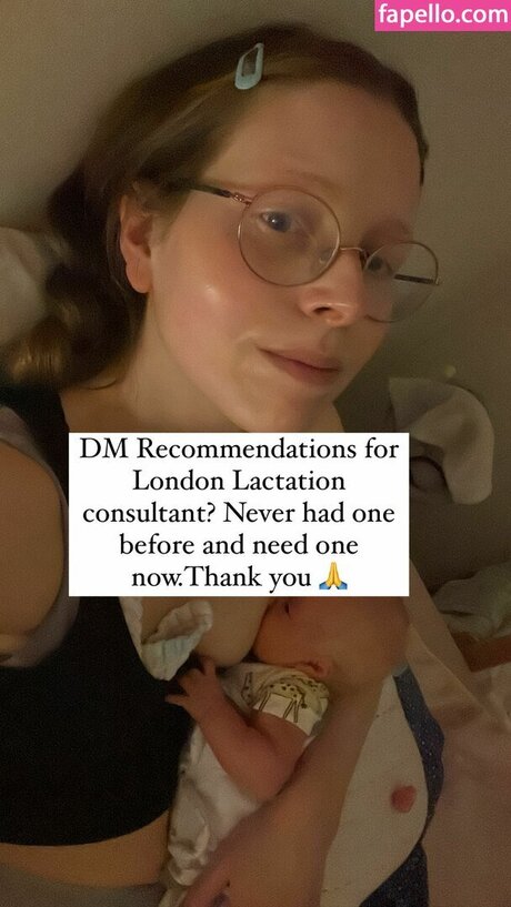 Photo nue de fuite OnlyFans de Jessie Cave