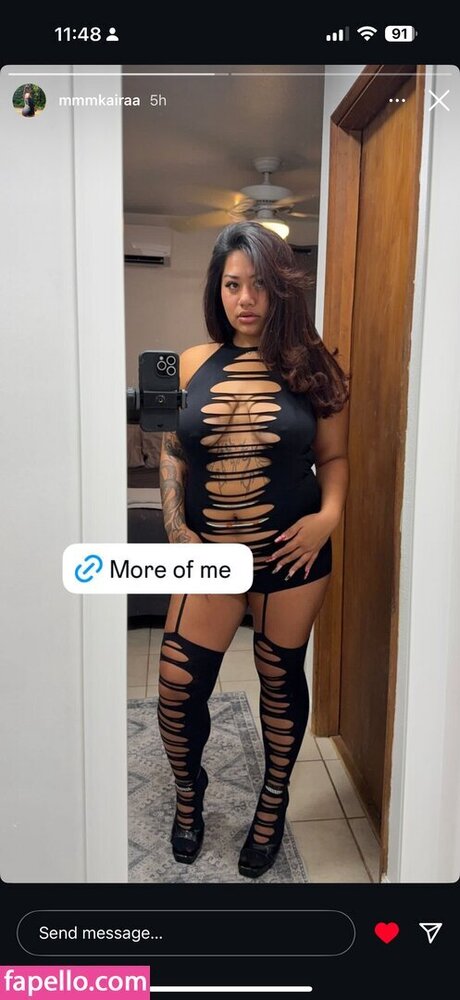 Naken lekkede OnlyFans-bilde av Kairaa
