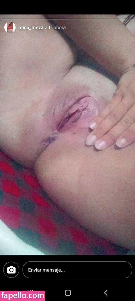 Naken lekkede OnlyFans-bilde av Mica Meza