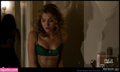 Nahá fotka uniklých OnlyFans od Skyler Samuels