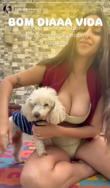 Naakte gelekte OnlyFans-foto van Andressa Cabral