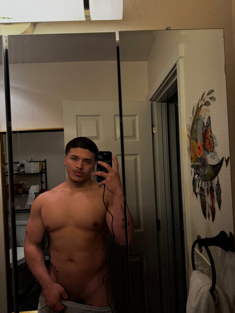 Nahá fotka uniklých OnlyFans od Rico