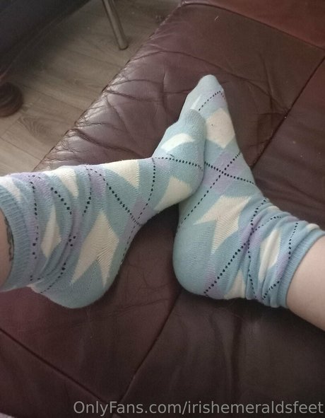 Nahá fotka uniklých OnlyFans od Irishemeraldsfeet
