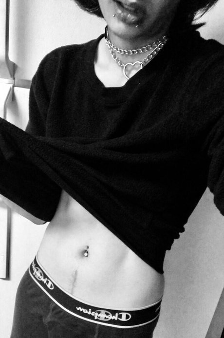 Nacktes geleaktes OnlyFans-Foto von Spookyboysage