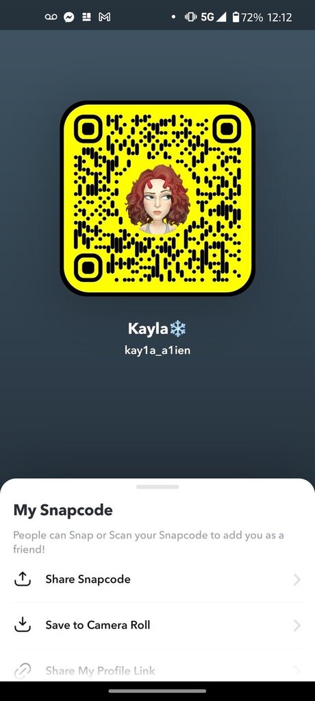 Foto nua vazada do OnlyFans de Kayla