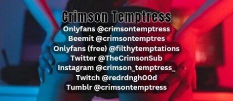 Naken läckt OnlyFans-bild av Thecrimsontemptress