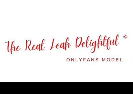 Naken lekkede OnlyFans-bilde av The Real Leah Delightful 