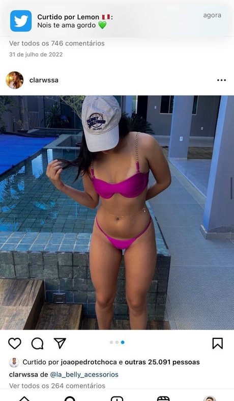 Nahá fotka uniklých OnlyFans od Clarissa Pavie