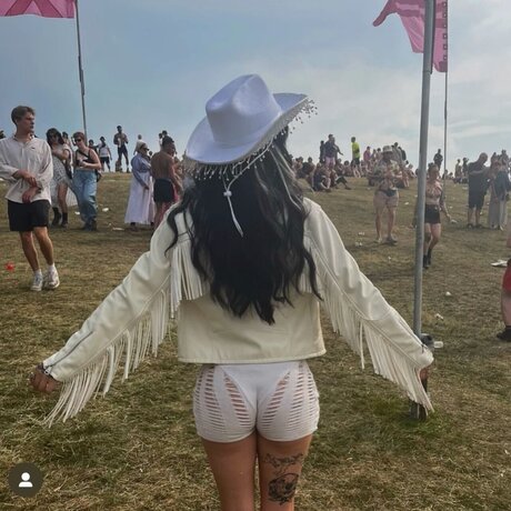 Naken lekkede OnlyFans-bilde av Meg