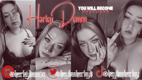 Naken lekkede OnlyFans-bilde av Harley Demon