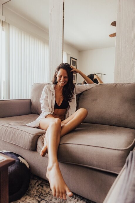 Naken lekkede OnlyFans-bilde av Ashley