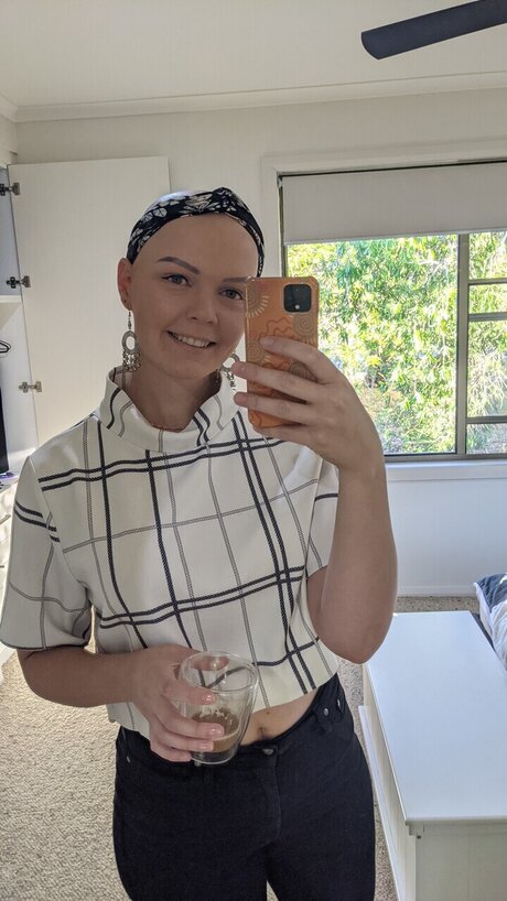 Naken lekkede OnlyFans-bilde av Steph