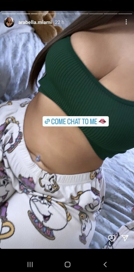 Nahá fotka uniklých OnlyFans od Arabelladiaz