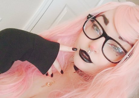 Foto nua vazada do OnlyFans de Gothtamago