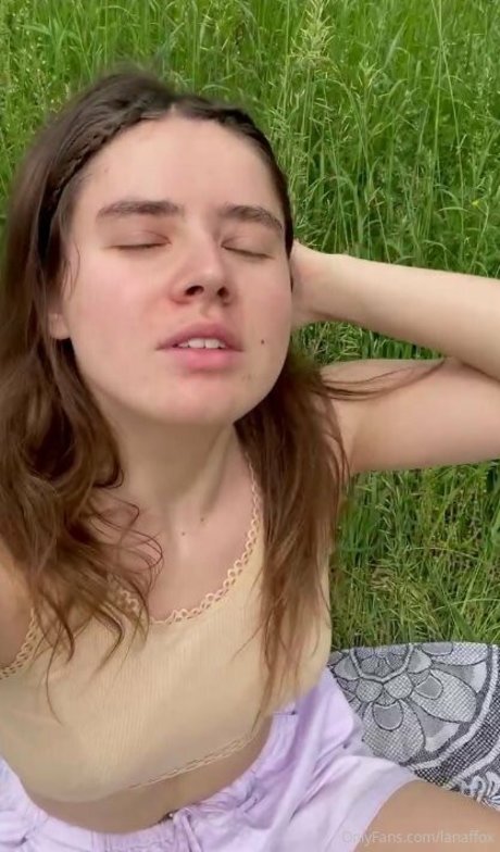 Nahá fotka uniklých OnlyFans od Lanaffox