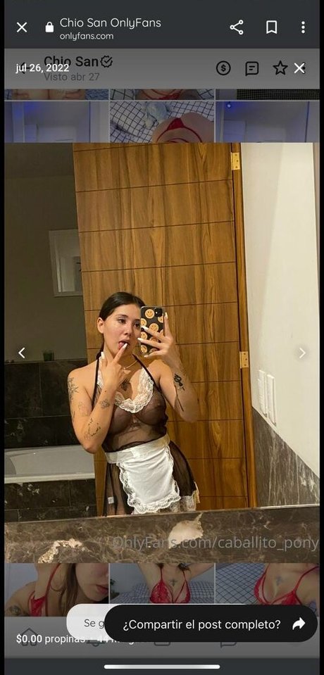 Обнаженная фотография утечки OnlyFans от Caballitopony