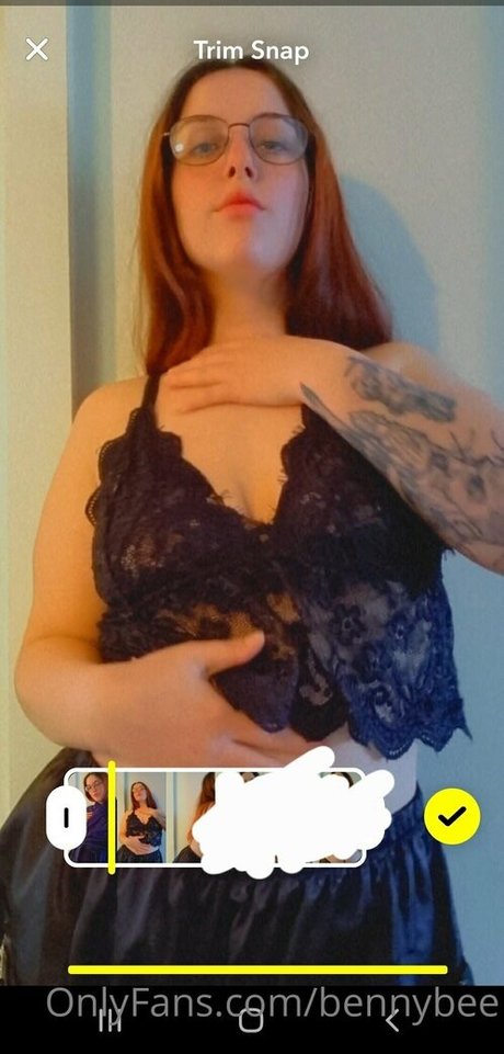 Naken lekkede OnlyFans-bilde av Bennybee