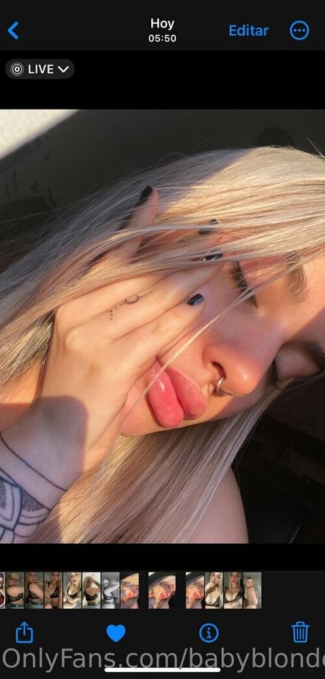 Babyblondevip  nude leaked OnlyFans photo