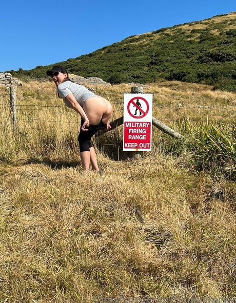 Naken läckt OnlyFans-bild av Bluexstacey