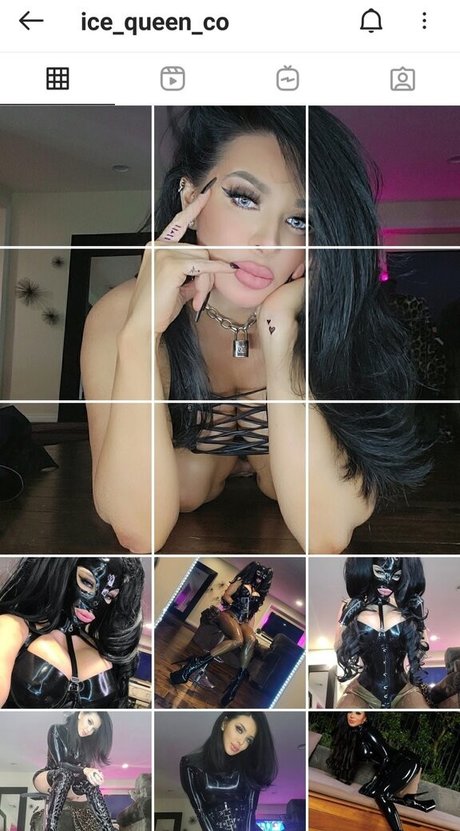 Nahá fotka uniklých OnlyFans od Ice Queen