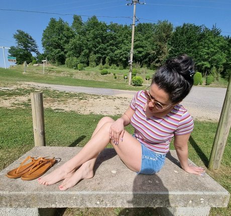 Nahá fotka uniklých OnlyFans od Goddesshathafeet
