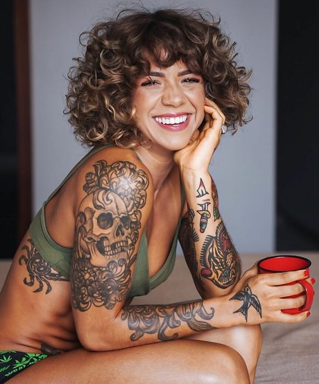 Naken lekkede OnlyFans-bilde av Ninne Dias