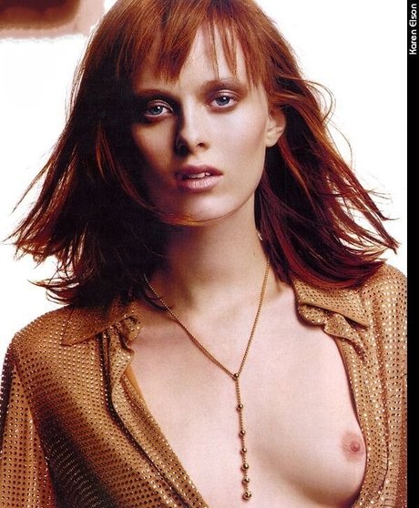 Naken lekkede OnlyFans-bilde av Karen Elson
