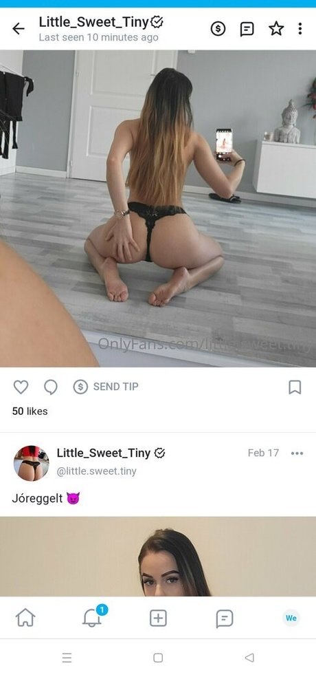 Naken läckt OnlyFans-bild av Kiss Viragrol Valami