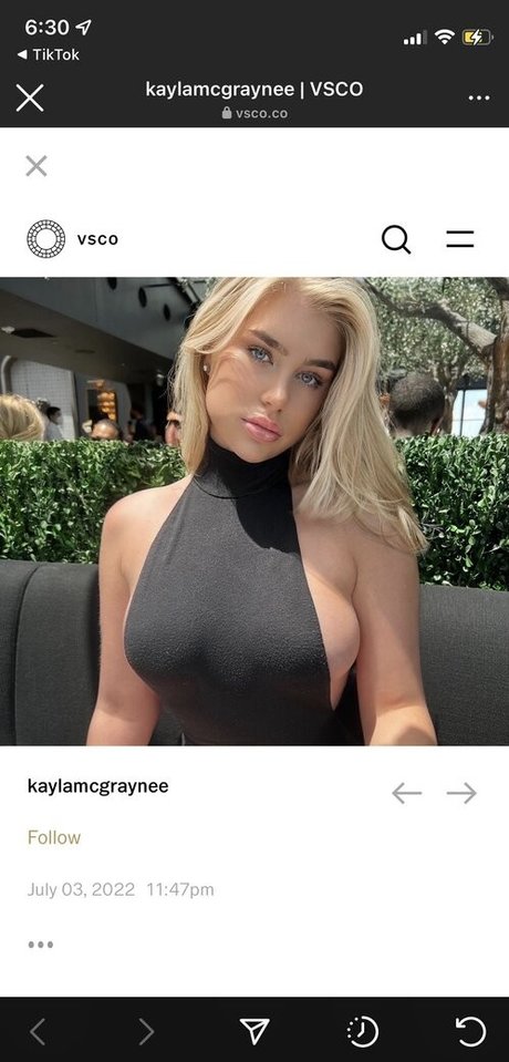 Kaylamcgraynee  nude leaked OnlyFans photo