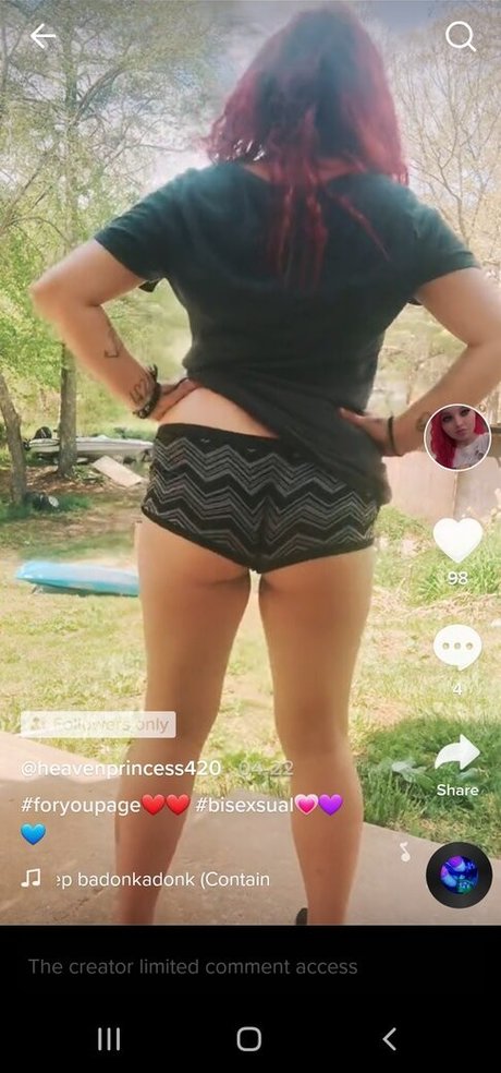 Naken lekkede OnlyFans-bilde av Heavenprincess420
