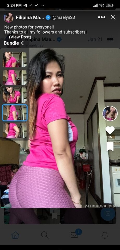 Naakte gelekte OnlyFans-foto van Filipina Mom